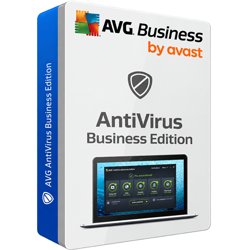 AVG Business AntiVirus Business Edition product box